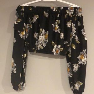 Revamped off the shoulder top